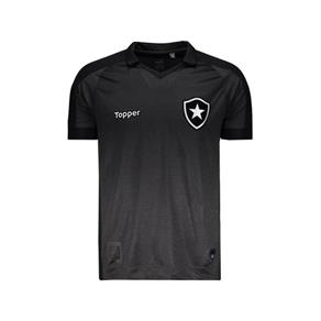 Camisa do Botafogo Away N°10 2017 Topper - 3G - Preto