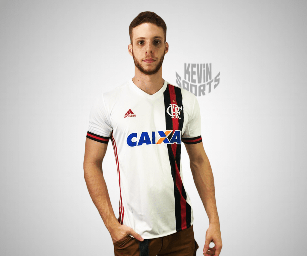 Camisa do Flamengo Ii 2017 Adidas - com Patrocínio (P)