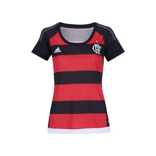 Tudo sobre 'Camisa Feminina Flamengo I 2015 S/nº Adidas'