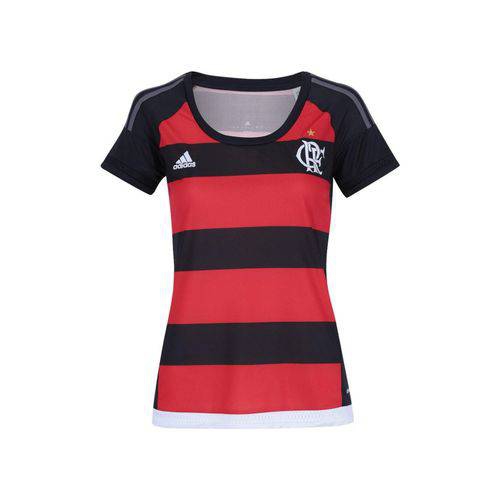 Camisa Feminina Flamengo I 2015 S/nº Adidas
