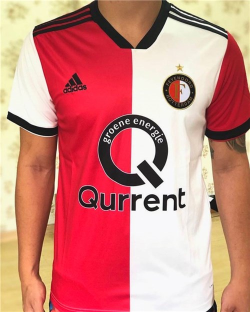 Camisa Feyenoord I 2018/2019 Torcedor Masculina - VI237326-1