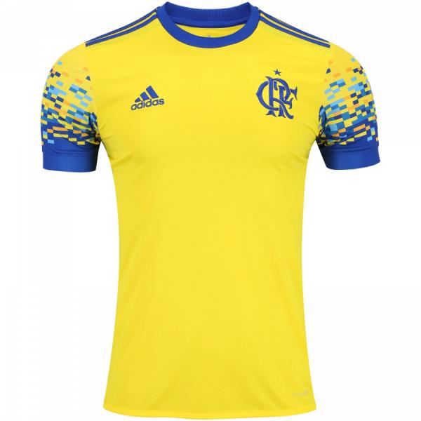 Camisa Flamengo Adidas III Amarela 2017