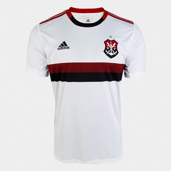 Camisa 2 Flamengo Away 2019 - Adulto Torcedor - Branca Masculina - Adidas