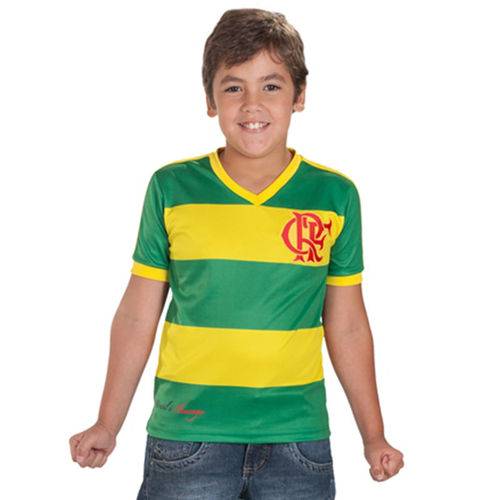 Camisa Flamengo Flabra Hexa Infantil
