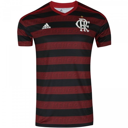 Camisa Flamengo I 2019 S/nº (Masculina) (Rubro Negra, P)
