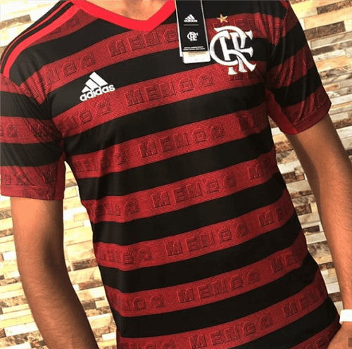 Camisa Flamengo I 19/20 Adidas Masculina (Vermelho, P)
