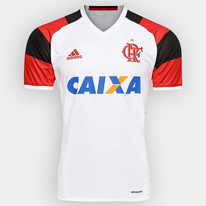 Camisa Flamengo II 16/17 S/nº Torcedor Adidas Masculina