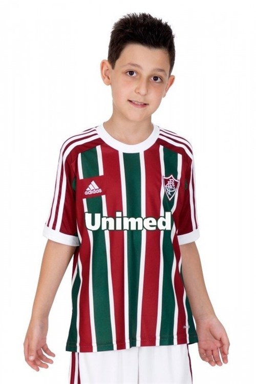 Camisa Fluminense Infantil Tricolor 2014 Adidas (8)