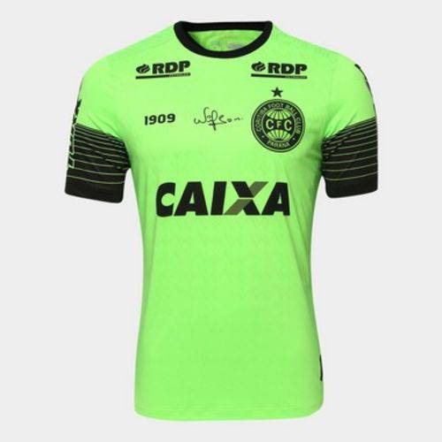 Camisa Goleiro Coritiba 2018 S/n° C/ Patrocínio - Jogador 1909 Masculina - Verde