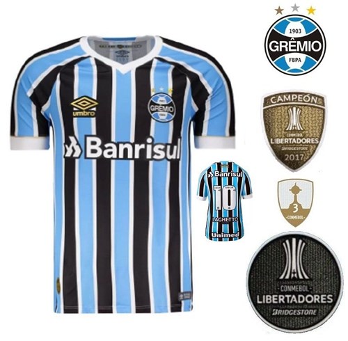 Camisa Grêmio I 2018/2019 Torcedor Masculina - VE303-1