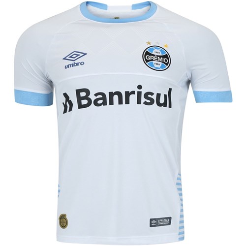 Camisa Grêmio II 2018 Oficial Umbro Branca