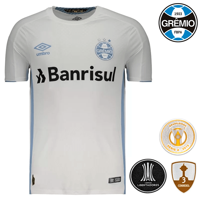 Camisa Grêmio II 2019/2020 Torcedor Masculina - VI455235-1