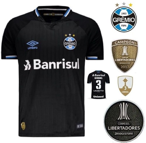 Camisa Grêmio III 2018/2019 Torcedor Masculina - VE476-1