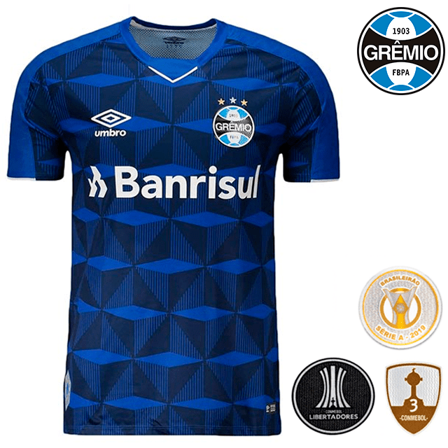 Camisa Grêmio III 2019/2020 Torcedor Masculina - VI811582-1