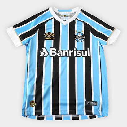 Camisa Grêmio Juvenil I 18/19 S/n° Torcedor Umbro