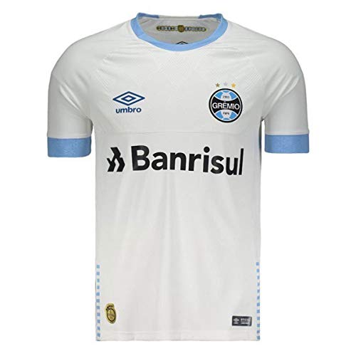 Camisa do Grêmio Ii 2018 N 10 - Jogador Umbro Masculina - Branco+azul - Egg