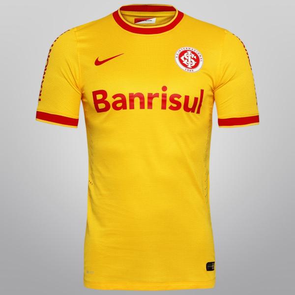 Camisa Internacional Inter Nike 2014 Original Amarela