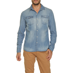 Camisa Jeans Calvin Klein Jeans Casual Pockets