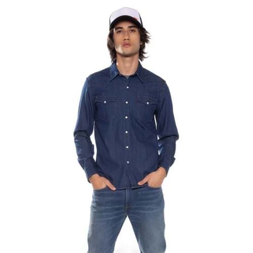 Camisa Jeans Levis Classic Western - XL