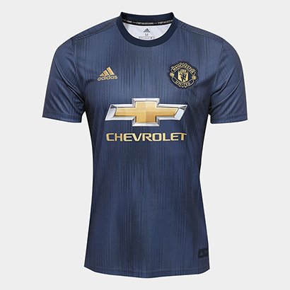 Camisa Manchester United Third 2018 S/n° - Torcedor Adidas Masculina