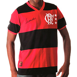 Tudo sobre 'Camisa Masculina Braziline Flamengo Leandro Libertadores 81'