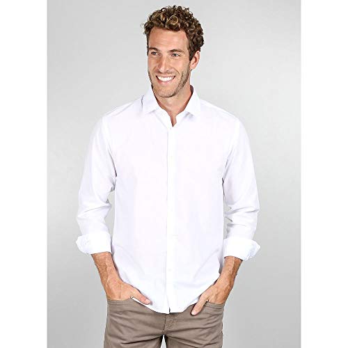Camisa Masculina Social Branco - 4