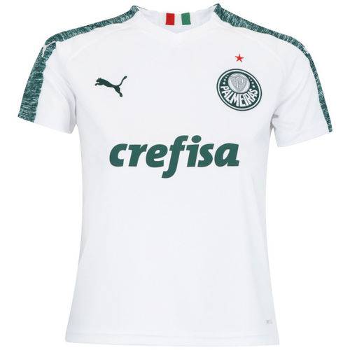 Tudo sobre 'Camisa Palmeiras Oficial Branca Puma Ii Torcedor 2019 Tamanho M Original Lançamento'