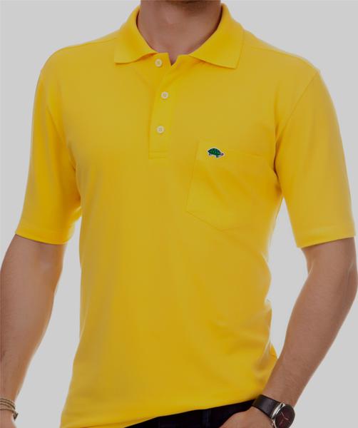 Camisa Pau a Pique Polo Amarelo