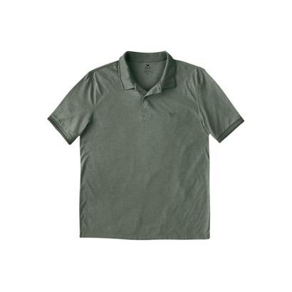 Camisa Polo Básica Masculina em Malha Texturizada