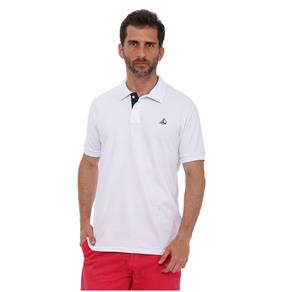 Camisa Polo Clube Náutico Slim - BRANCO - GG