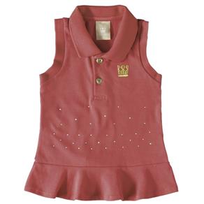 Camisa Polo Feminina Colorittá - 10 - Rosa