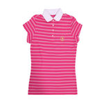 Camisa Polo HPC Listras Pink