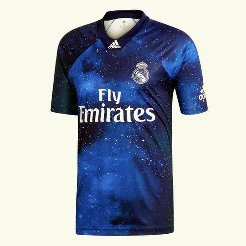 Tudo sobre 'Camisa Real Madrid EA SPORTS 2018 - Edição Especial - Fifa 19 - Adulto'