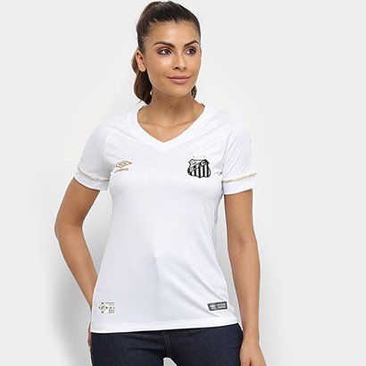 Camisa Santos I 2018 S/n° - Torcedor Umbro Feminina