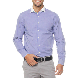 Camisa Social Tommy Hilfiger Contrast Collar