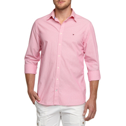 Camisa Social Tommy Hilfiger Maquinetada