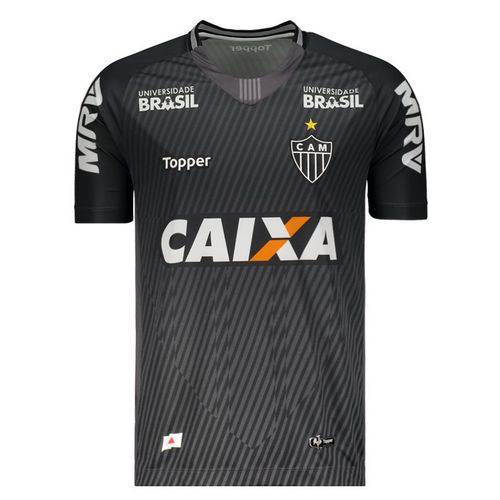 Tudo sobre 'Camisa Topper Atlético Mineiro Goleiro I 2018 Cinza'