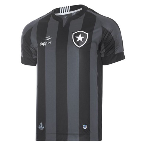 Camisa Topper Botafogo Away 2016 Cn 16 Preto/Chumbo - P