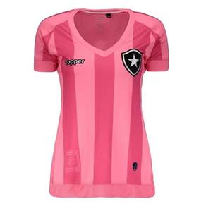 Camisa Topper Botafogo Especial Feminina - M - ROSA