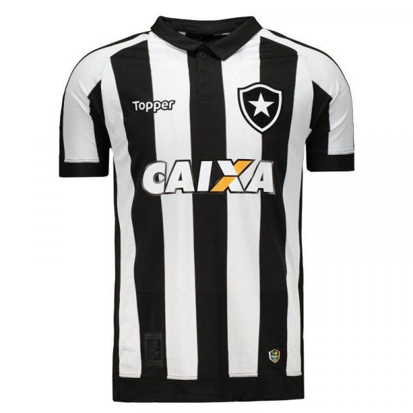 Camisa Topper Botafogo I 2017 com Patrocínio