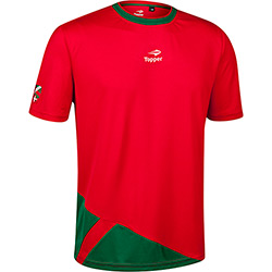 Tudo sobre 'Camisa Topper Portugal Rubi e Verde'