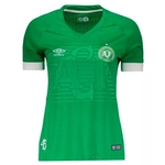 Camisa Umbro Chapecoense Oficial 1 2018 Feminina