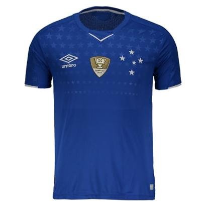Camisa Umbro Cruzeiro I 2019 Patch Copa do Brasil