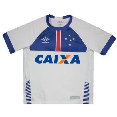 Camisa Umbro Cruzeiro II 2018 Blar Víkingur Juvenil