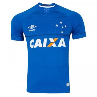 Camisa Umbro Cruzeiro Oficial 1 2018 Masculina