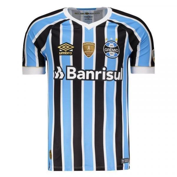 Camisa Umbro Grêmio I 2018 Libertadores
