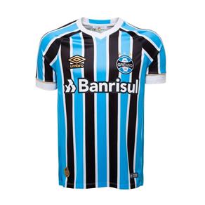 Camisa Umbro Grêmio Of.1 2018 - EG - AZUL DOCE