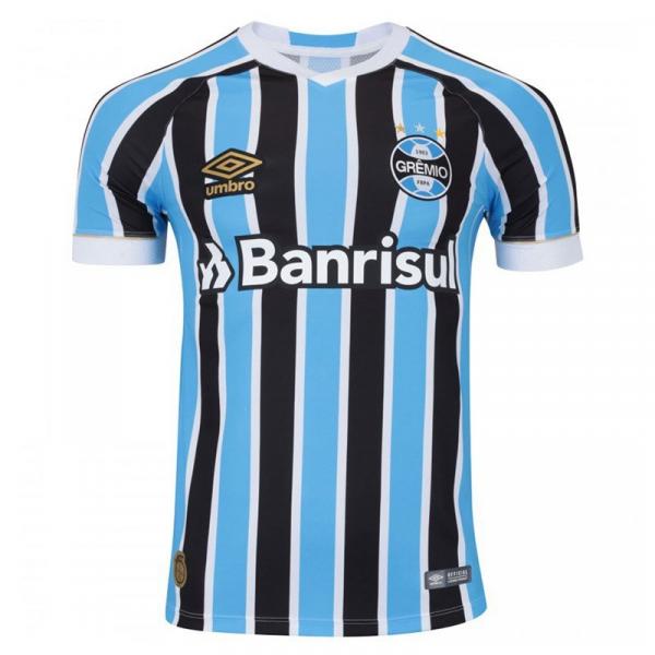 Camisa Umbro Masculina Grêmio Oficial 1 2018 (GAME S/N)