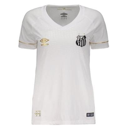 Camisa Umbro Santos I 2018 Feminina