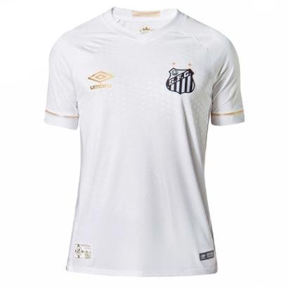 Camisa Umbro Santos OF 1 2018 Junior